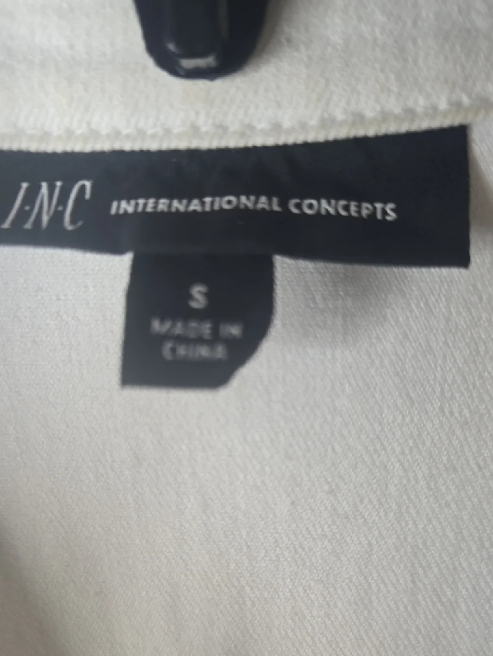 Inc International. Concept Womens Jean Jacket White With Eyelet Cutouts Sz Small - Picture 4 of 6